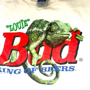 Louie the King Budweiser 1998 Men’s Size Large T shirt